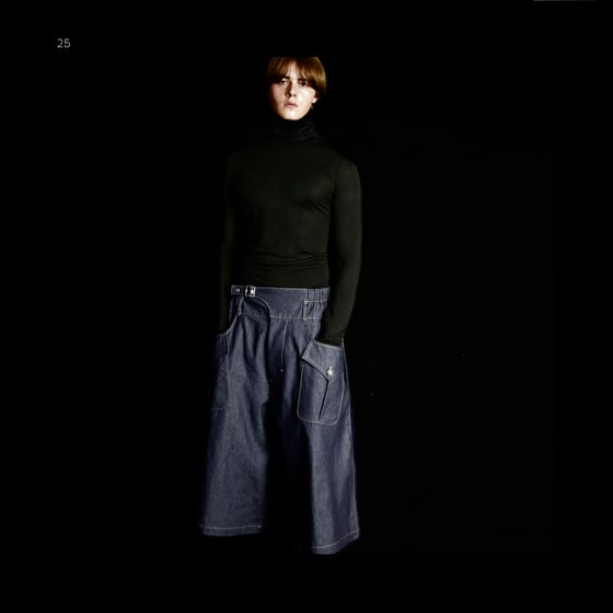 Image of 2025 - WIDE JEAN PANT SKIRT