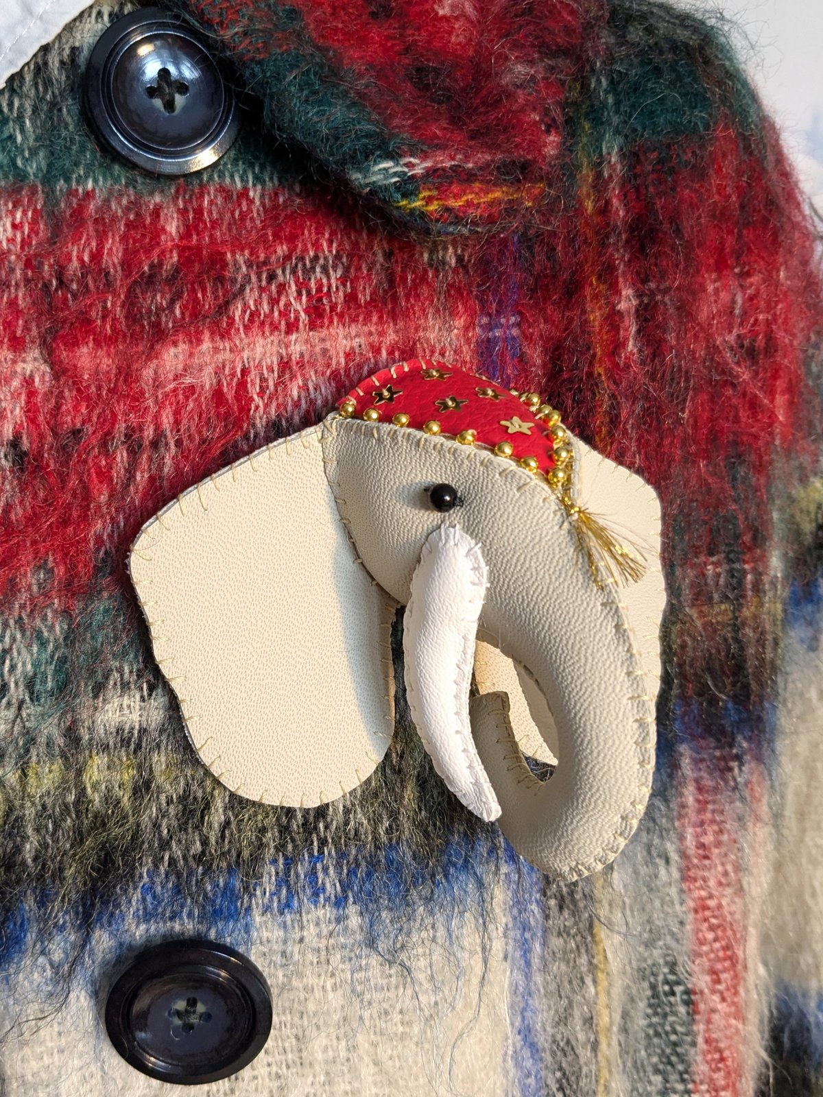 Image of Circus Elephant Brooch