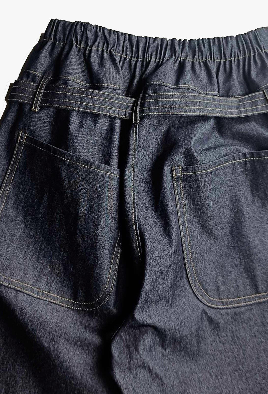 2025 - JEAN SKIRT PANTS W/BELT / rene gurskov