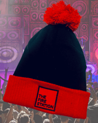 Image 1 of The Fire Station Black Bobble Hat