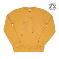 Image 1 of Bear Unisex Sweatshirt (Organic)