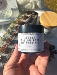 Image 3 of Gift Set —Tallow Face Moisturizer & Holiday Harvest Spice Shea Bar