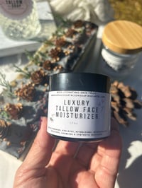 Image 4 of Gift Set —Tallow Face Moisturizer & Holiday Harvest Spice Shea Bar