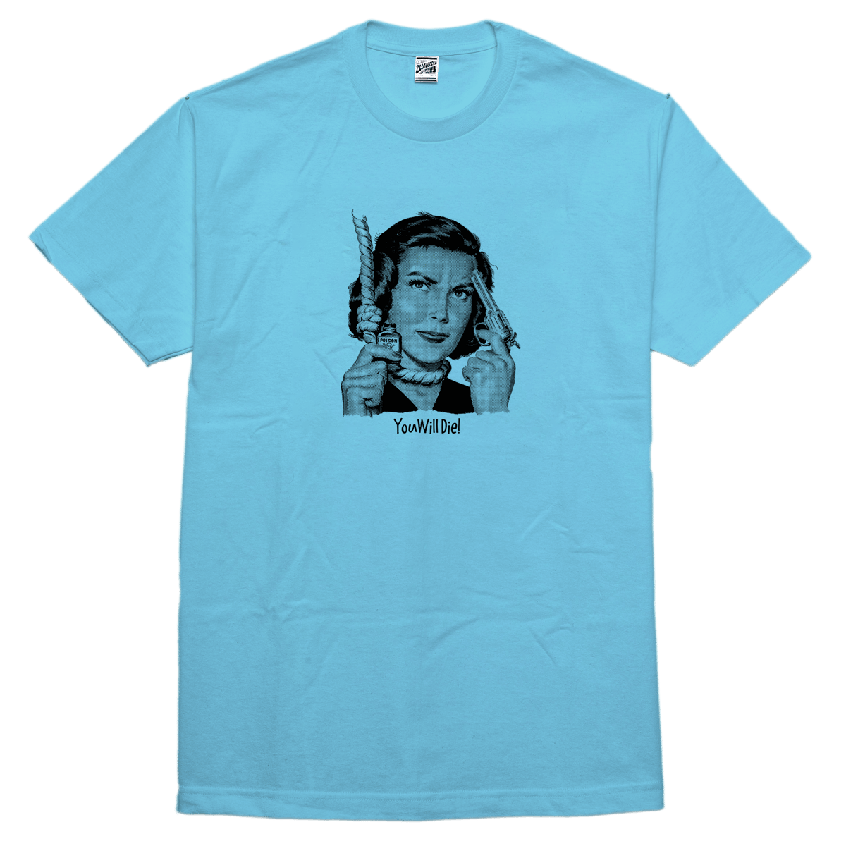 Image of POISON TEE LIGHT BLUE