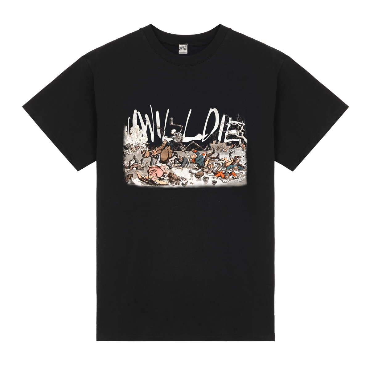 Image of SKATE TEE BLACK