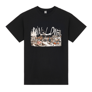 Image of SKATE TEE BLACK