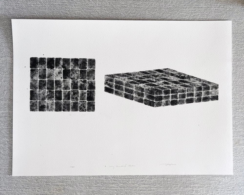 Image of A Long Hundred Sketch - Print