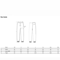 Image 4 of Halber Preis! E.E. STENCIL TRACKPANT Schwarz 
