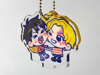 Image 2 of Luffy & Friends - Luffy and Sabo Acrylic Standee Keychain