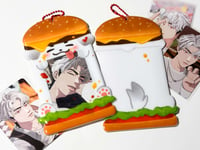 Image 1 of Burger Dog Photocard Holder