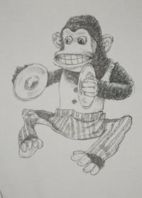 Image 2 of Monkey Unisex Sweatshirt (Organic)