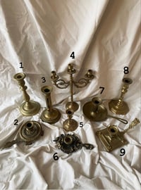 Image 2 of Anciens bougeoirs, chandeliers et rats-de-cave