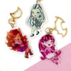 Monster Girl Acrylic Charms