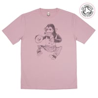 Image 1 of Monkey Heavyweight Drop Shoulder T-Shirt (Organic)