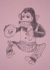 Image 2 of Monkey Heavyweight Drop Shoulder T-Shirt (Organic)