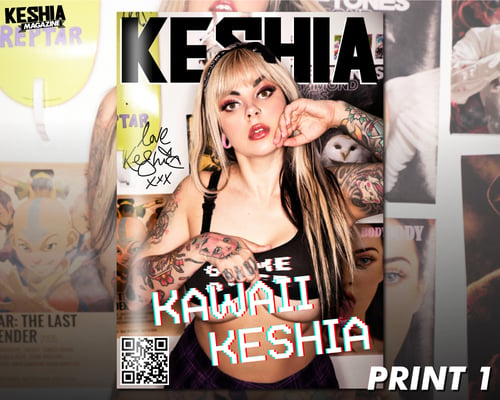 Image of KAWAII KESHIA Emo Signed Prints - Free Shipping Worldwide