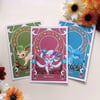 [NEW] Sinnoh+ Eeveelution Postcard Prints