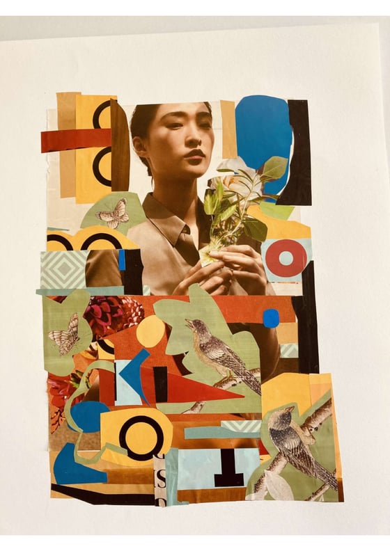 Image of New! Cut Color Magazine Collages