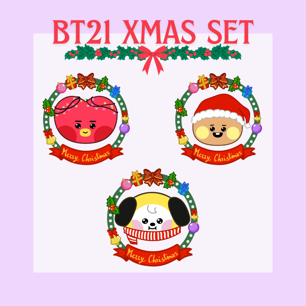 Image of [STICKERS] BT21 XMAS SET