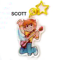 Image 2 of Scott Pilgrim Acrylic Charms