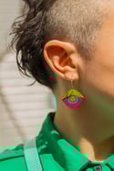 Pendientes aro ojos Júpiter