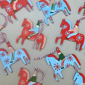 Image of Pre-order! Folk Horse Decoration