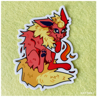 Image 1 of FLAREON - STICKER