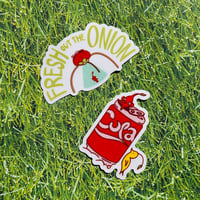 Fresh Out the Onion/In the Cola Stickers