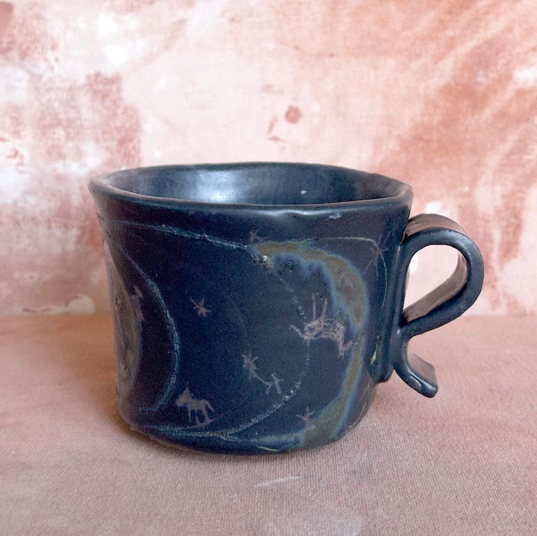 Horses Grazing on the Event Horizon Mug Image 3