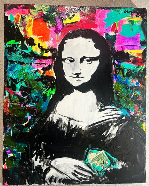 Image of “Pop Monalisa” (Prints)