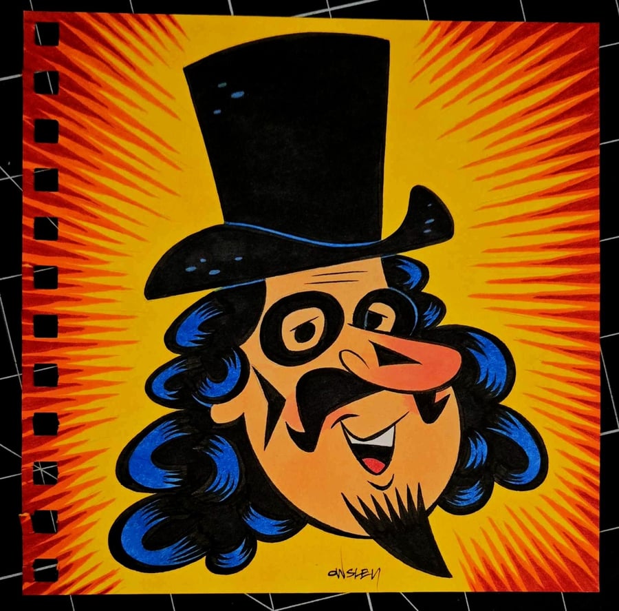 Image of SVENGOOLIE 6x6 SKETCH BOOK ORIGINAL ARTWORK!