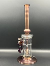 Image 5 of Gold amethyst over electrum mini stemline straight tube