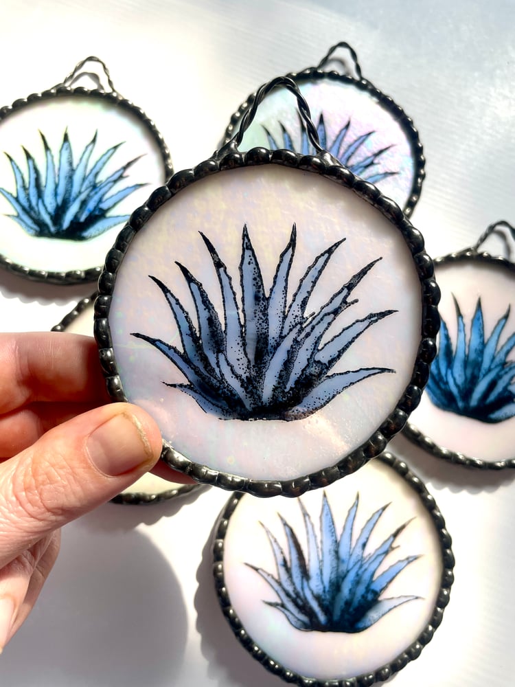 Image of Blue Agave Ornament, Lead Free