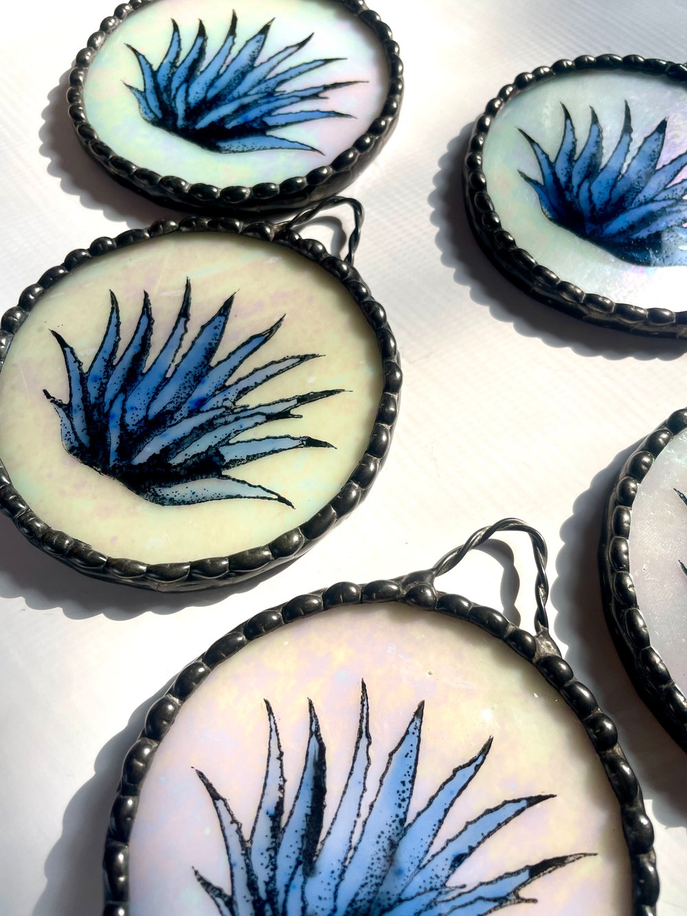 Image of Blue Agave Ornament, Lead Free
