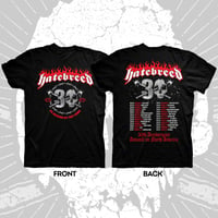 HATEBREED "30TH ANNIVERSARY" TOUR SHIRT