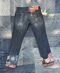 Patch Work Denim Pants