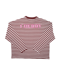 Image 2 of Long Sleeve Stripe T-Shirt