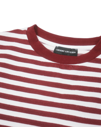 Image 3 of Long Sleeve Stripe T-Shirt