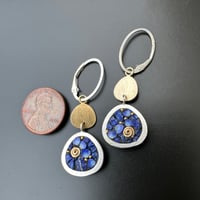 Image 2 of Lapis Pebble Earrings