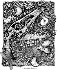 Image 1 of "Living Fossils" 10th Anniversary Limited Edition Screenprint