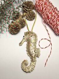 Image 1 of Heirloom Seahorse Decoration
