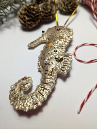 Image 2 of Heirloom Seahorse Decoration