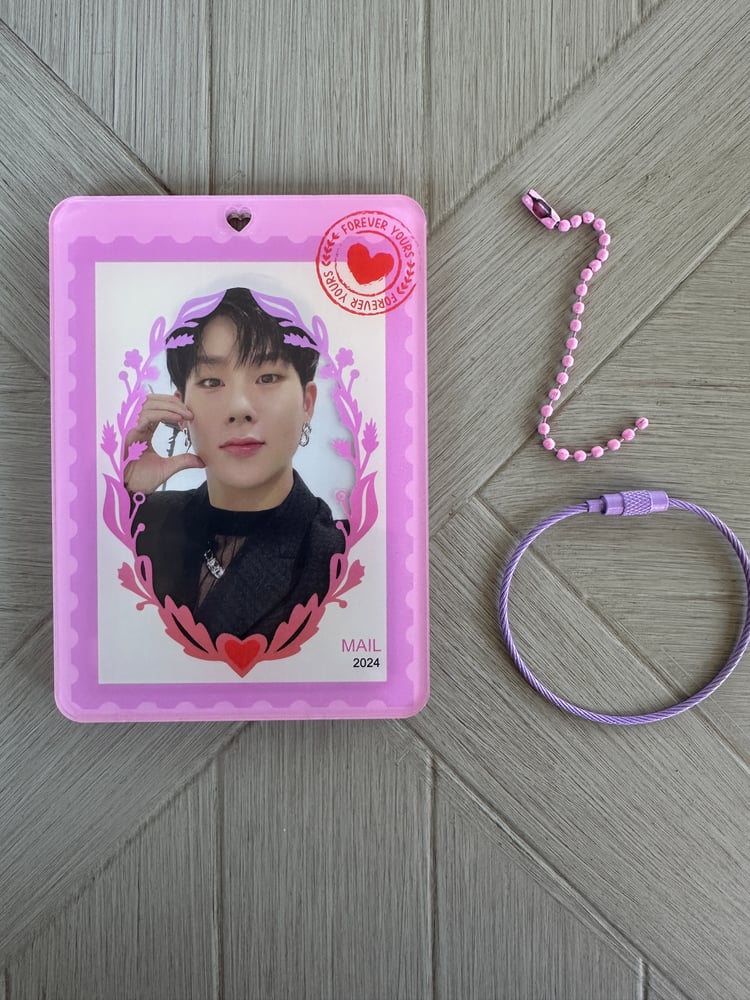 Monsta X Joohoney PVC Photocard Holder ('Lights' Edition