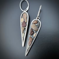 Image 1 of Slender Pebble Earrings