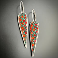 Image 1 of Dolly Trout Fin Earrings