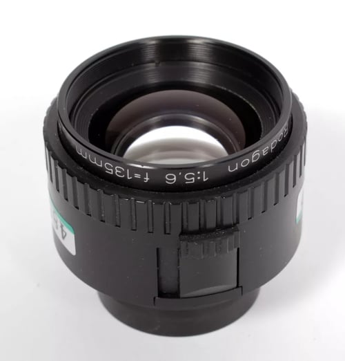 Image of Rodenstock Rodagon 135mm F5.6 Enlarger Lens for large format negatives #4883