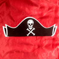 Image 1 of Arrrr Ye Matey! -  Paper Pirate Mask (1960s)