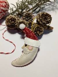 Image 2 of Santa Moon Decoration