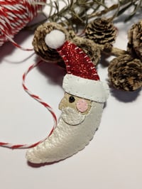 Image 1 of Santa Moon Brooch
