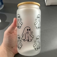 Image 2 of Middle Finger Ghost Cup